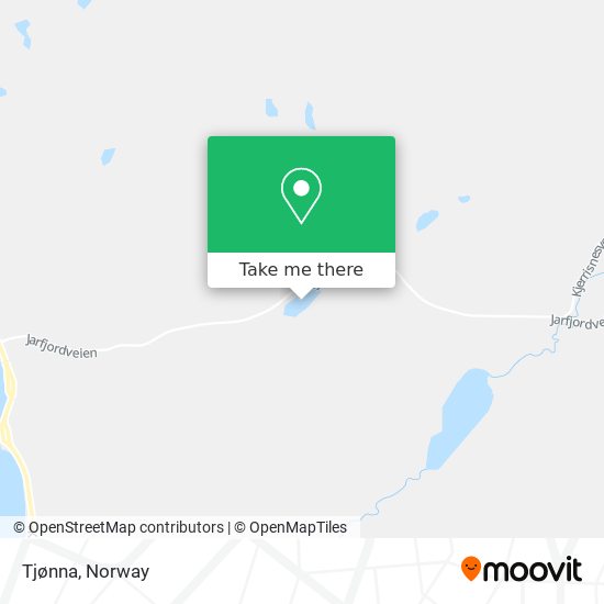 Tjønna map