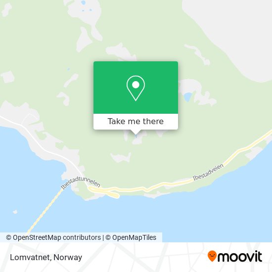 Lomvatnet map