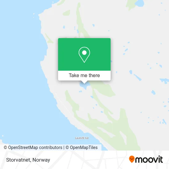 Storvatnet map