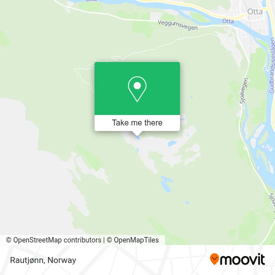 Rautjønn map