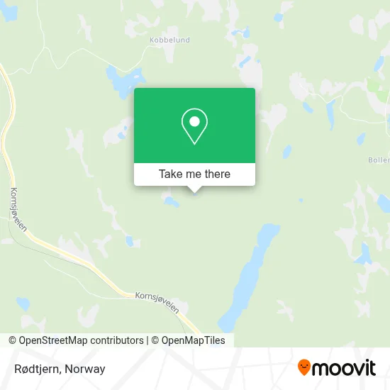 Rødtjern map