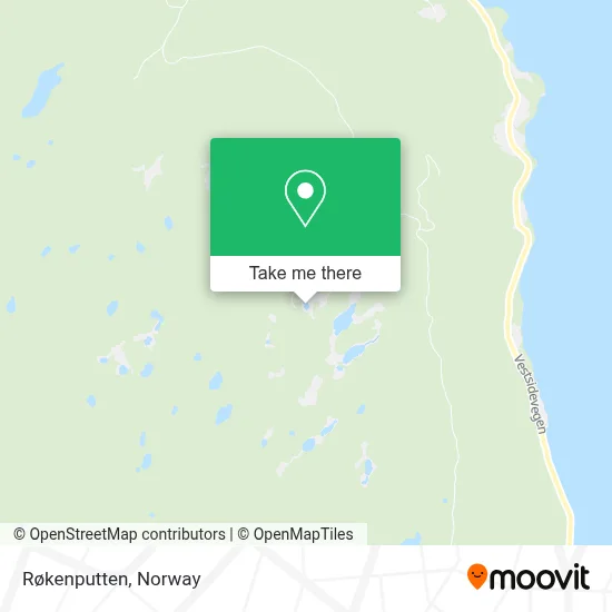 Røkenputten map