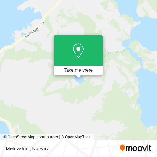 Mølnvatnet map