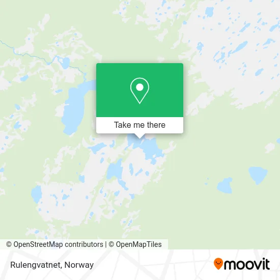 Rulengvatnet map
