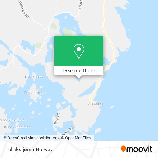 Tollakstjørna map