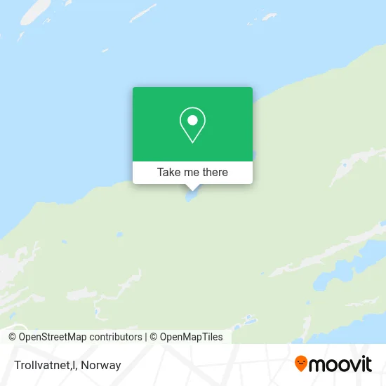 Trollvatnet,l map
