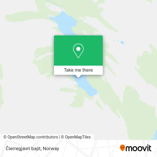 Čierregjavri bajit map