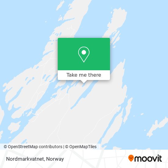 Nordmarkvatnet map