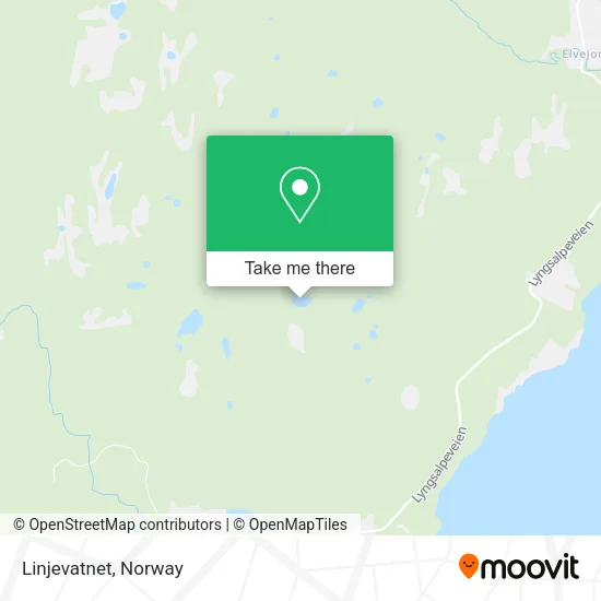 Linjevatnet map