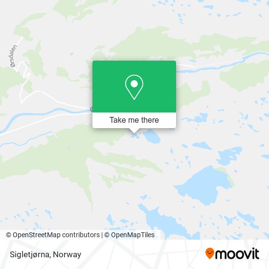 Sigletjørna map