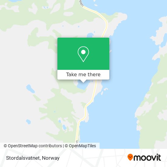 Stordalsvatnet map