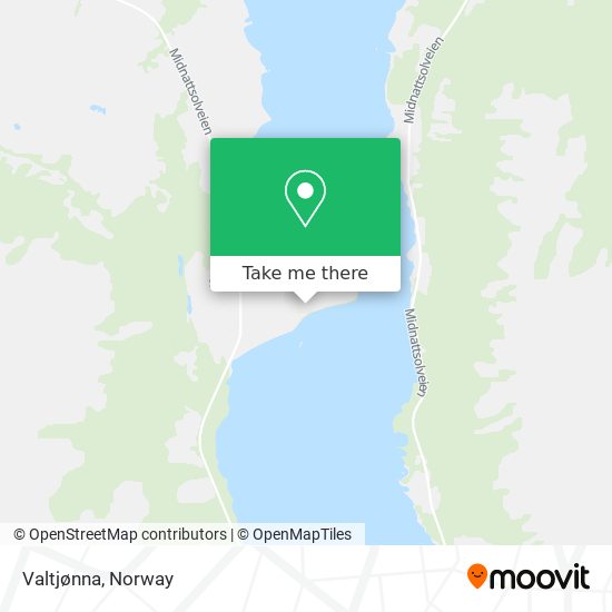 Valtjønna map