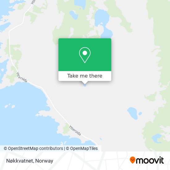 Nøkkvatnet map