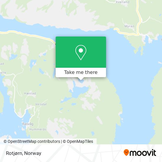 Rotjørn map