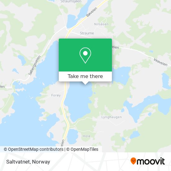 Saltvatnet map