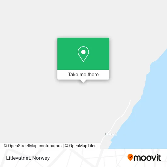 Litlevatnet map