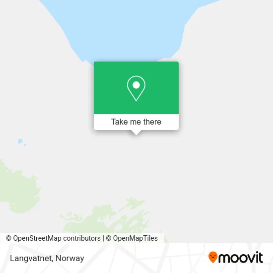 Langvatnet map
