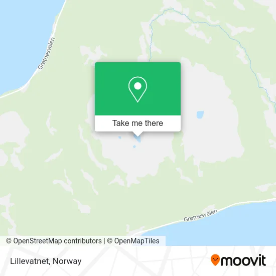 Lillevatnet map