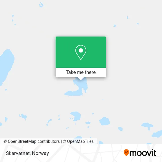 Skarvatnet map