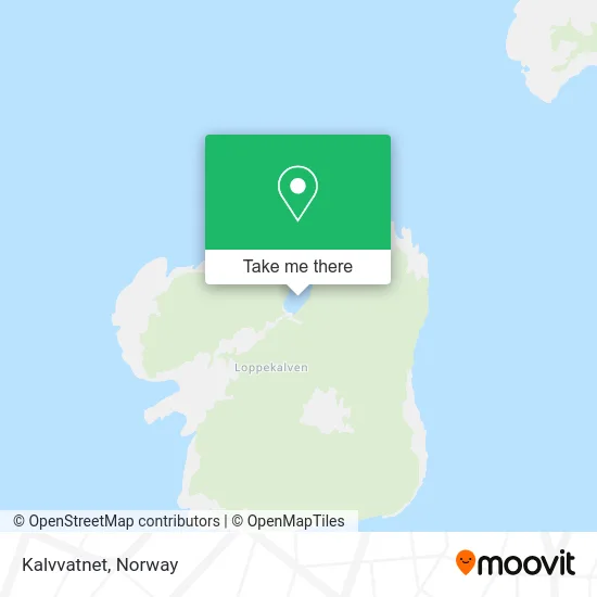 Kalvvatnet map