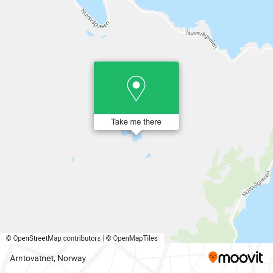 Arntovatnet map