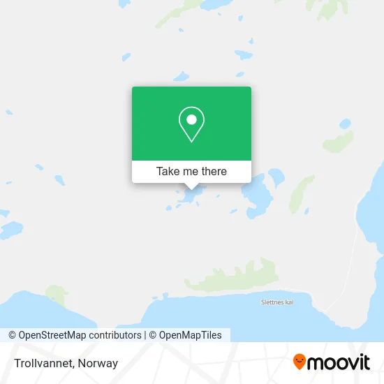 Trollvannet map