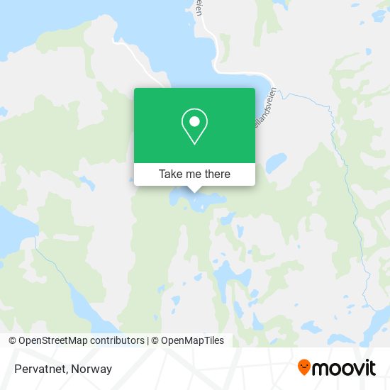 Pervatnet map