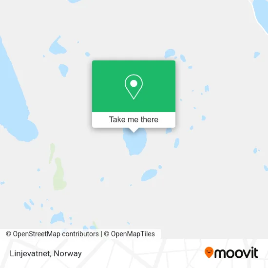 Linjevatnet map