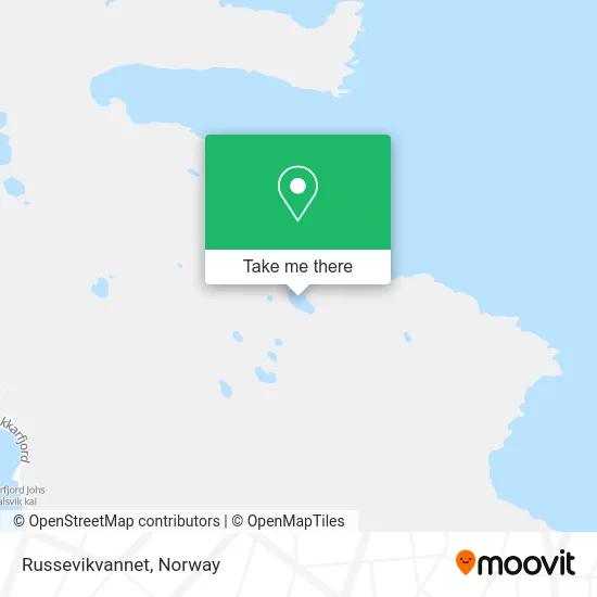 Russevikvannet map