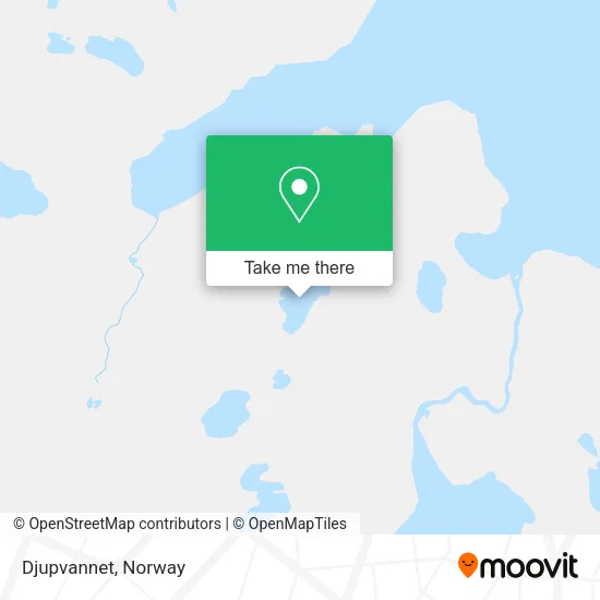 Djupvannet map