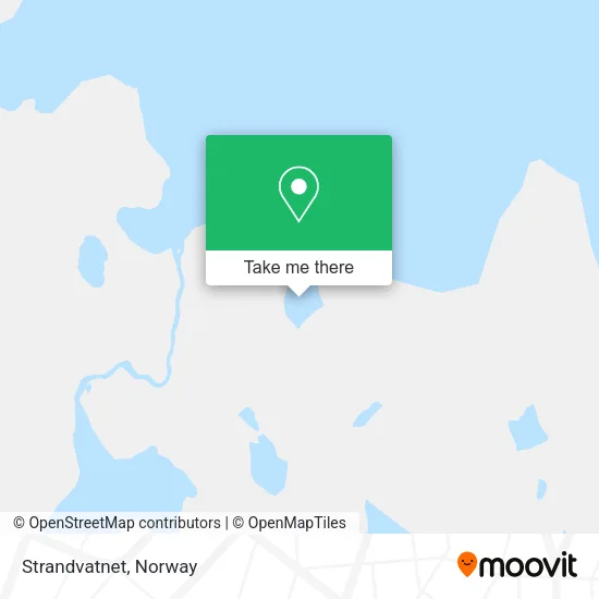 Strandvatnet map