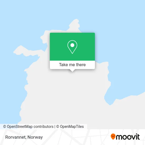 Rorvannet map