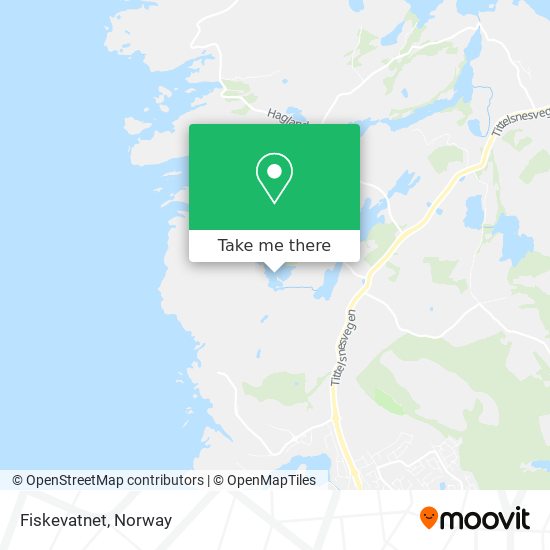 Fiskevatnet map