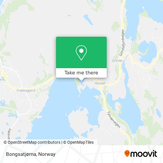 Bongsatjørna map