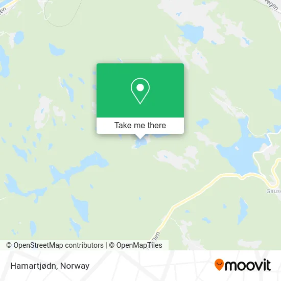 Hamartjødn map