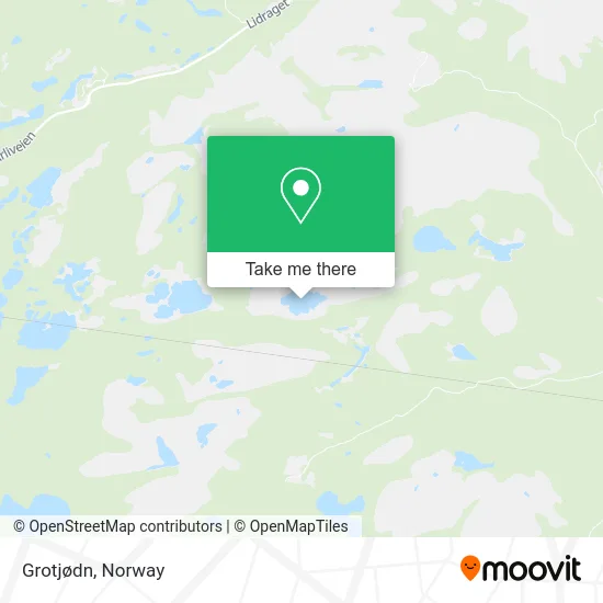 Grotjødn map