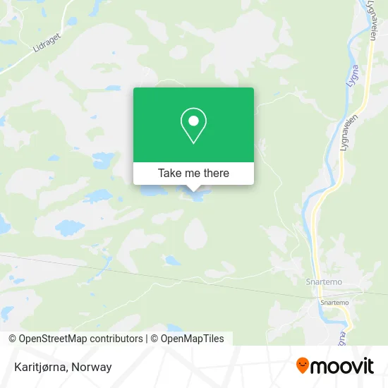 Karitjørna map