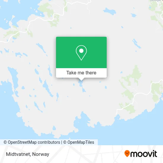 Midtvatnet map