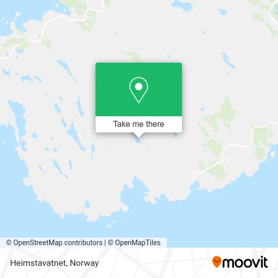 Heimstavatnet map