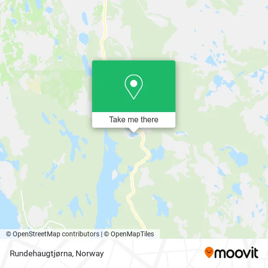Rundehaugtjørna map