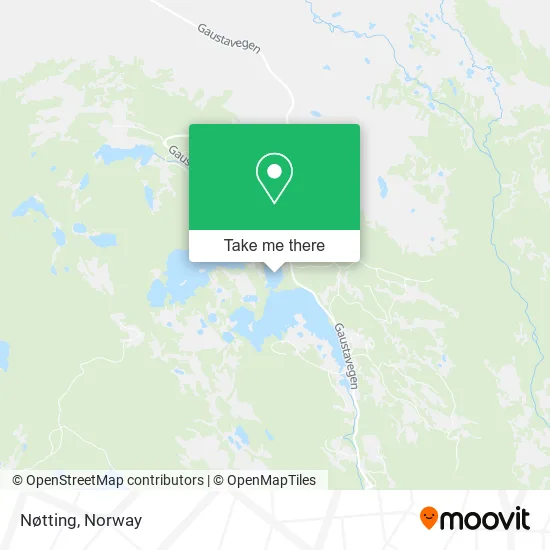 Nøtting map