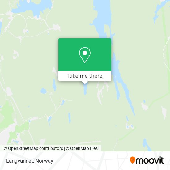 Langvannet map