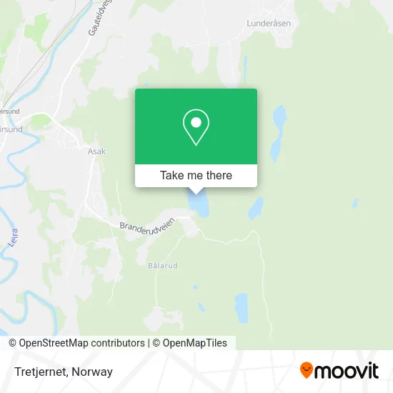 Tretjernet map
