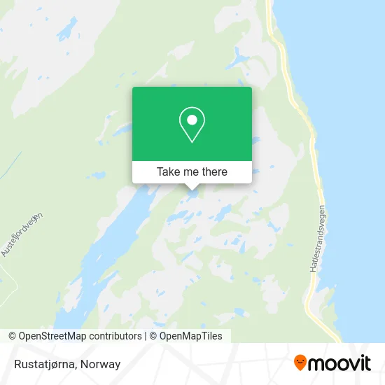 Rustatjørna map