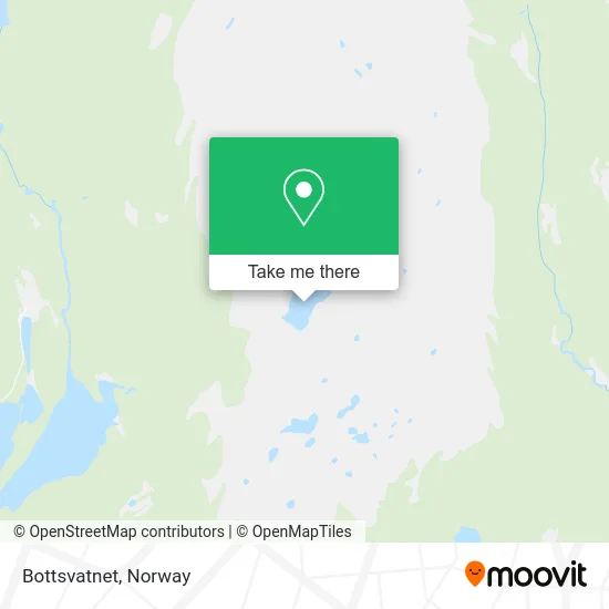 Bottsvatnet map