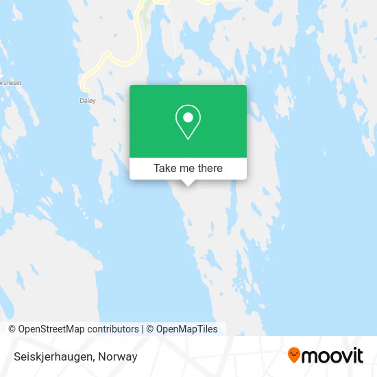 Seiskjerhaugen map
