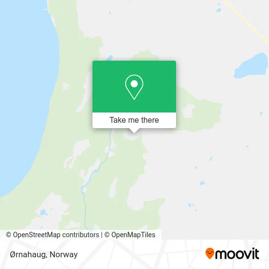 Ørnahaug map
