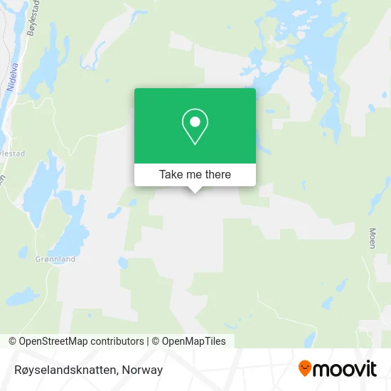 Røyselandsknatten map