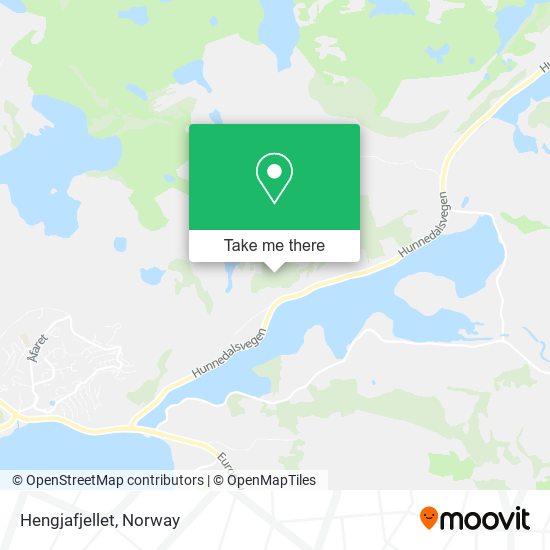 Hengjafjellet map