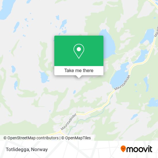 Totlidegga map